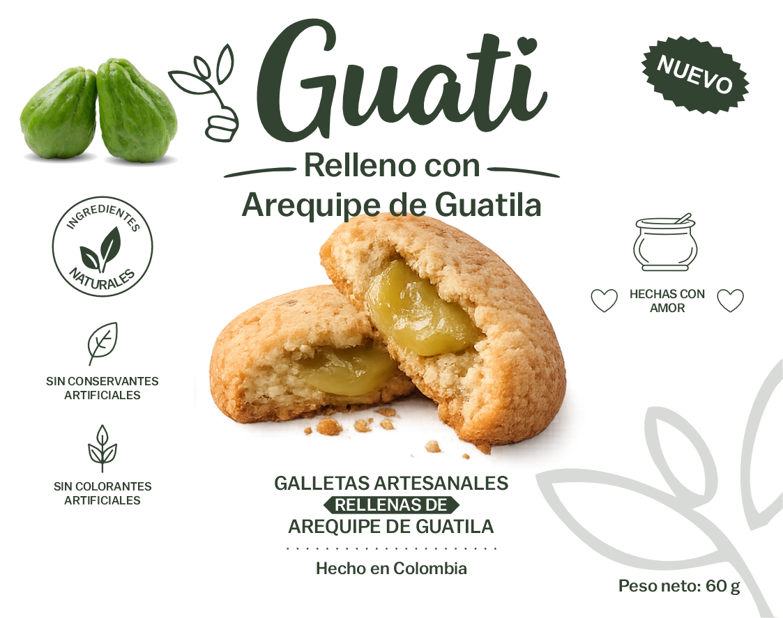 Empaque Guati - Alfajor de Guatila